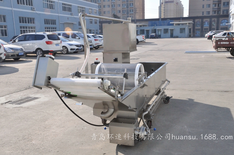 西藏蔬菜清洗機(jī) 全自動氣泡噴淋清洗
